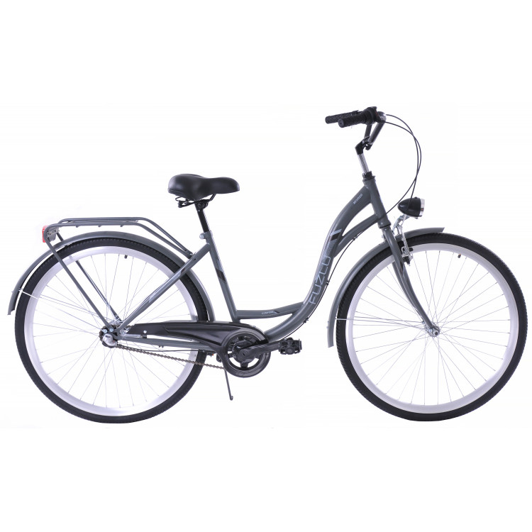 Mestský bicykel 28 Fuzlu Nevada S-3 Grafitová matná